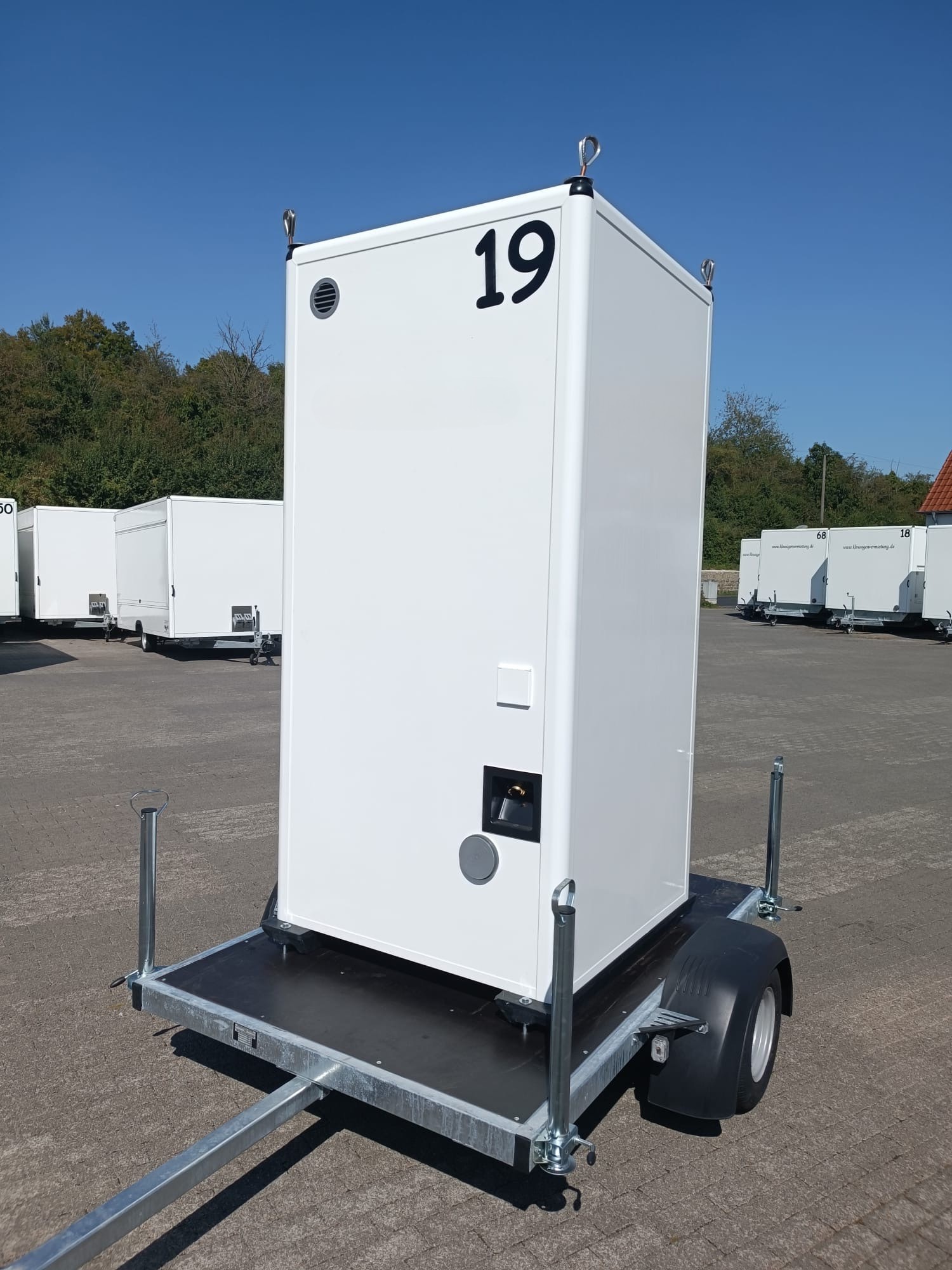 Toilettenwagen Einzelkabine – Bild 2
